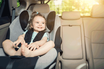 Sièges d’auto – utilisez-vous le vôtre correctement?